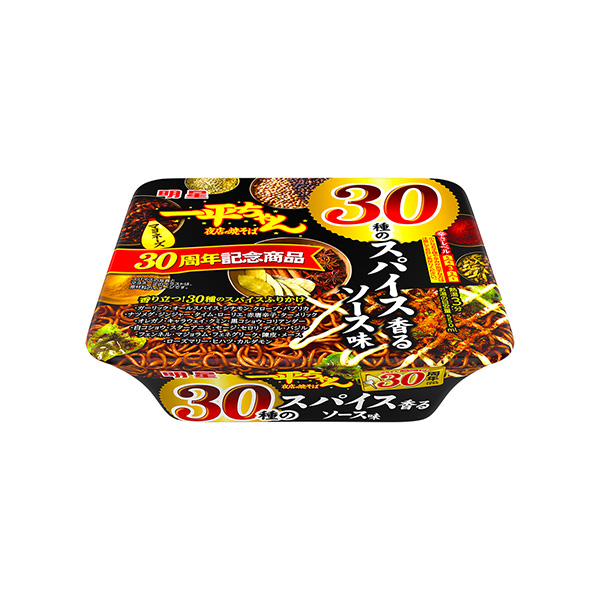 明星　一平ちゃん夜店の焼そば＜30種のスパイス香るソース味＞（明星食品）20…