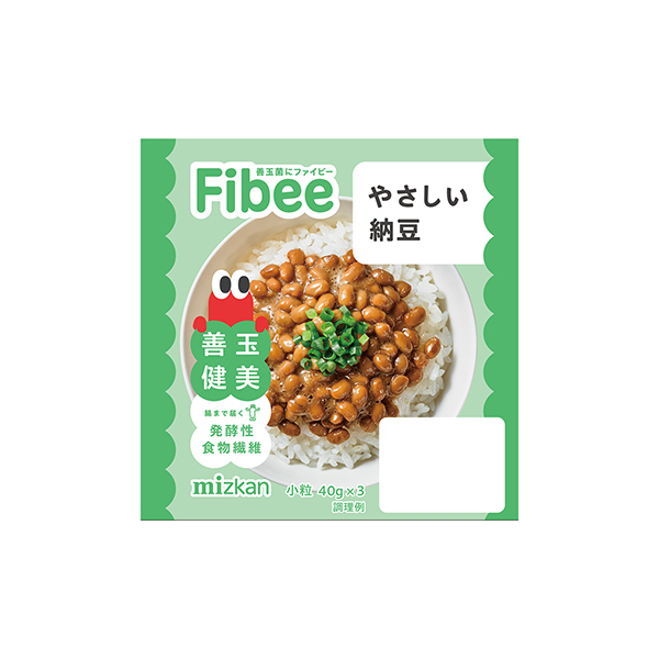 Fibee　＜やさしい納豆＞（Mizkan）2025年9月1日発売