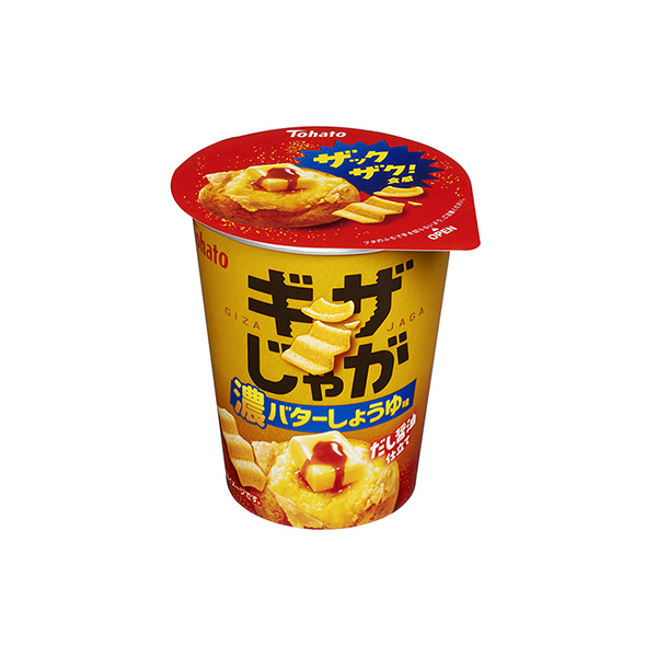 ギザじゃが　＜濃バターしょうゆ味＞（東ハト）2025年8月25日発売