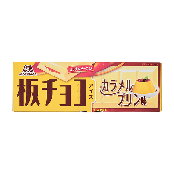 板チョコアイス　＜カラメルプリン味＞（森永製菓）2025年8月19日発売