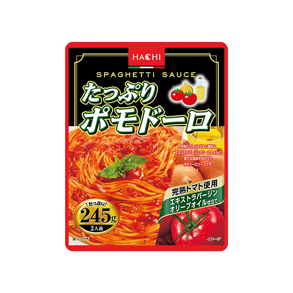 たっぷり　＜ポモドーロ＞（ハチ食品）2025年9月1日発売