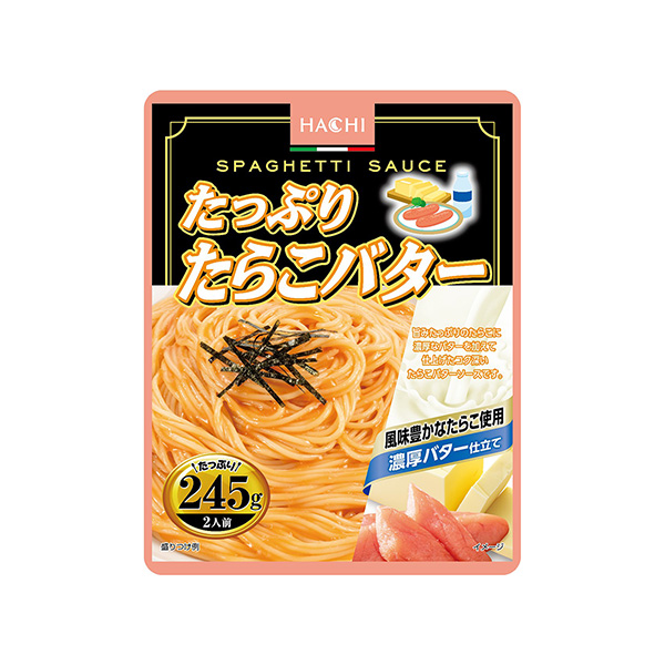 たっぷり　＜たらこバター＞（ハチ食品）2025年9月1日発売