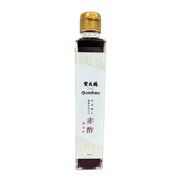 賀茂鶴の酒粕仕込みの赤酢（オタフクソース）2025年7月31日発売