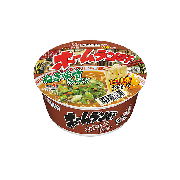 ホームラン軒＜ねぎ味噌ラーメン＞（寿がきや食品）2025年9月8日発売