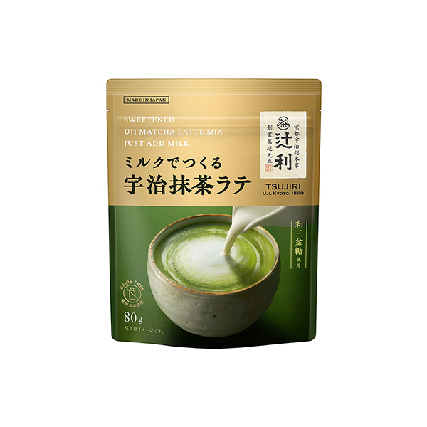 辻利　ミルクでつくる＜宇治抹茶ラテ＞（片岡物産）2025年8月26日発売