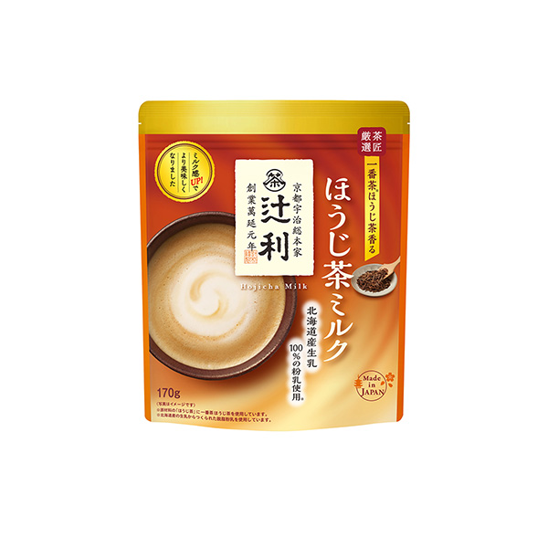 辻利　ほうじ茶ミルク（片岡物産）2025年8月26日発売