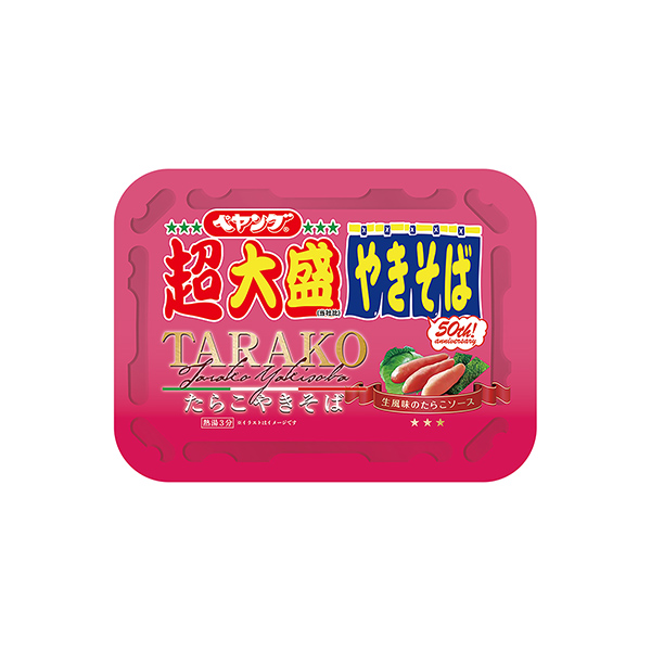 ペヤング　超大盛＜たらこ＞やきそば（まるか食品）2025年9月8日発売