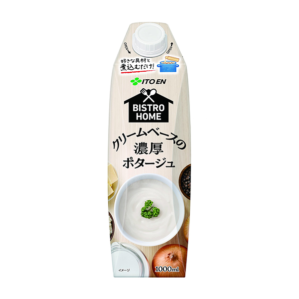 BISTRO HOME　＜クリームベースの濃厚ポタージュ＞（伊藤園）2025…