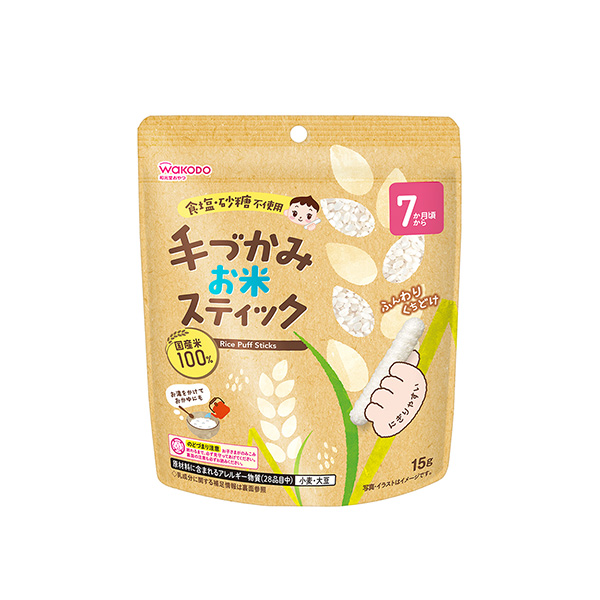 手づかみ＜お米＞スティック（アサヒグループ食品）2025年9月8日発売