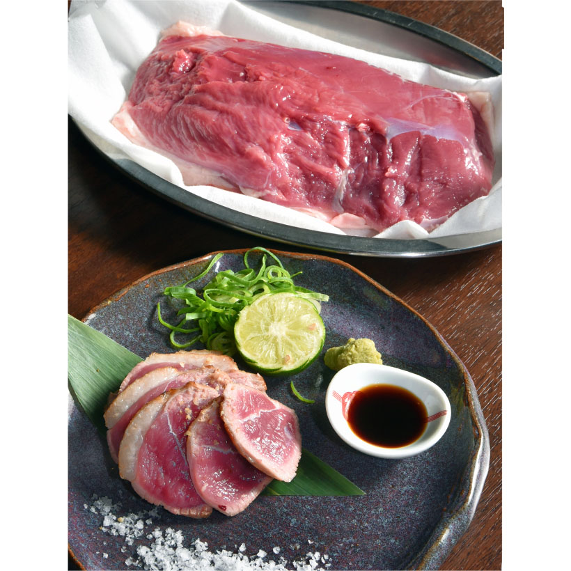 愛用食材と料理技術：月盗　店の柱になる質の高い食材　多彩な料理で無駄なく活用