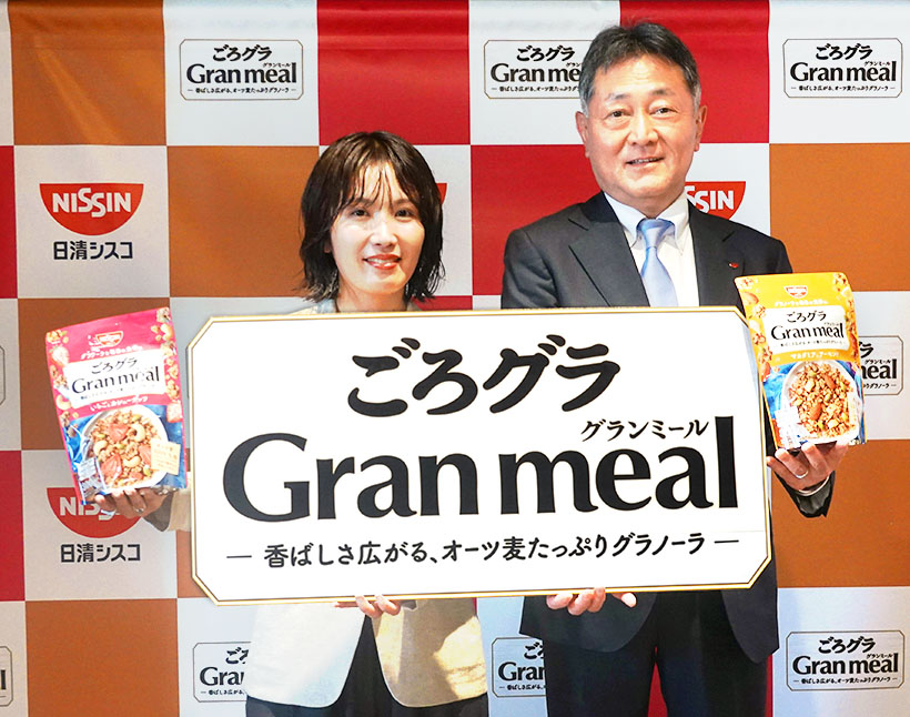 日清シスコ、追い風シリアル市場　次の一手「ごろグラ　Gran meal」発売