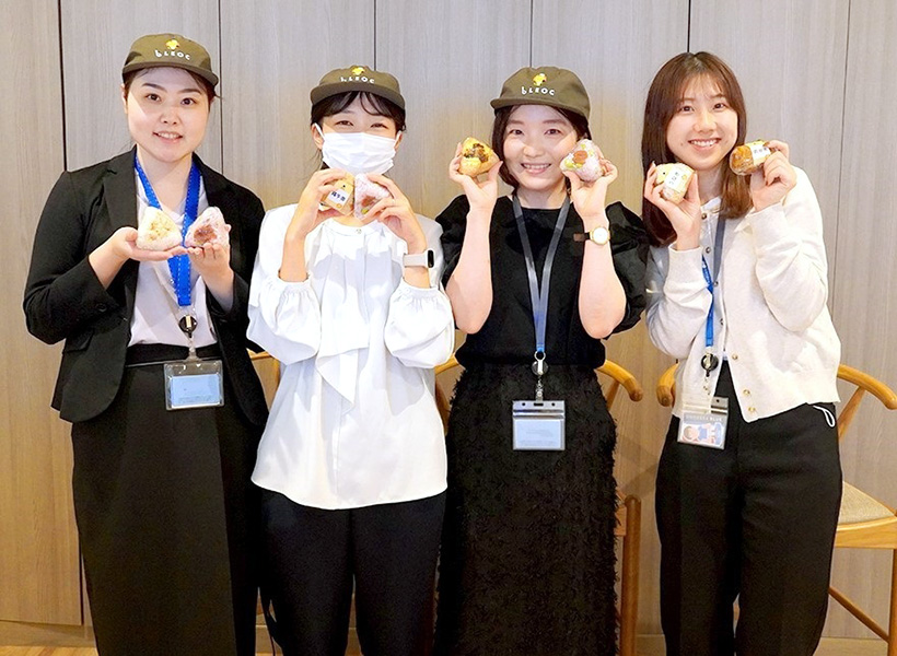 LEOC、「おにぎりアクション」4年連続で応援