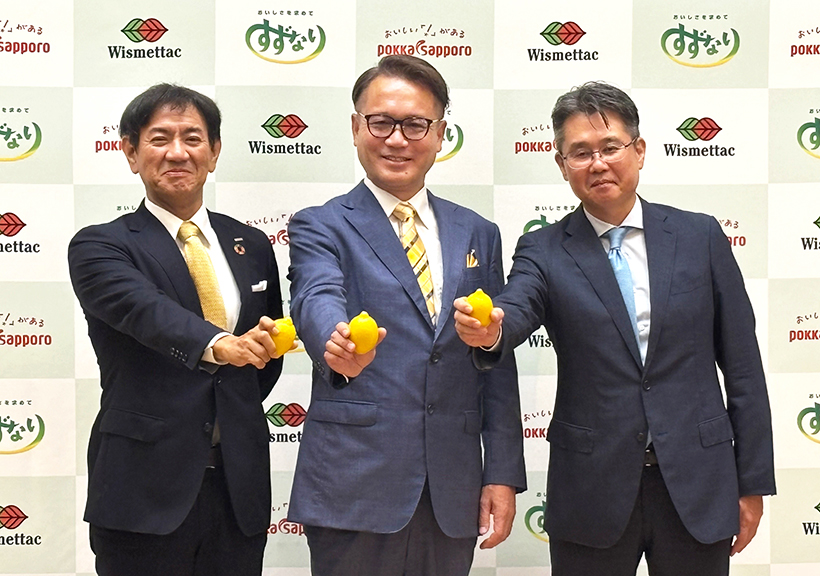 ポッカサッポロら3社、新会社で国産レモン振興　35年に生産3000tを目指す