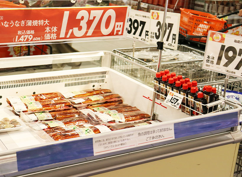 万城シーズニングパートナーズ、かば焼きのたれ強化　通年販売の売場を提案