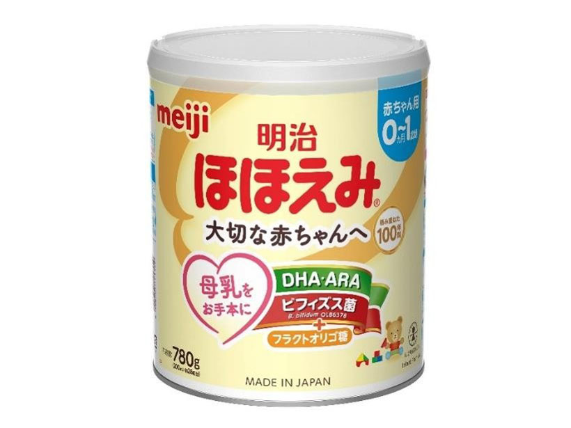 明治、ビフィズス菌を育粉「ほほえみ」「ステップ」に初配合