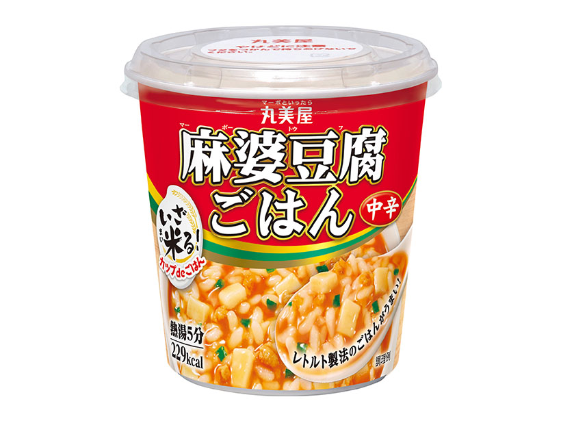 包装米飯特集：丸美屋食品工業　「麻婆豆腐ごはん」出足好調