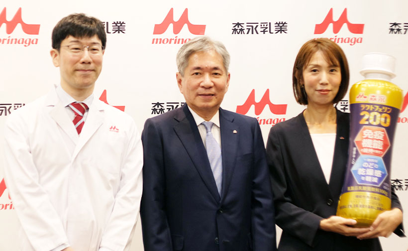 森永乳業、「ラクトフェリン」ダブル機能で新商品　体調不良の予兆にアプローチ