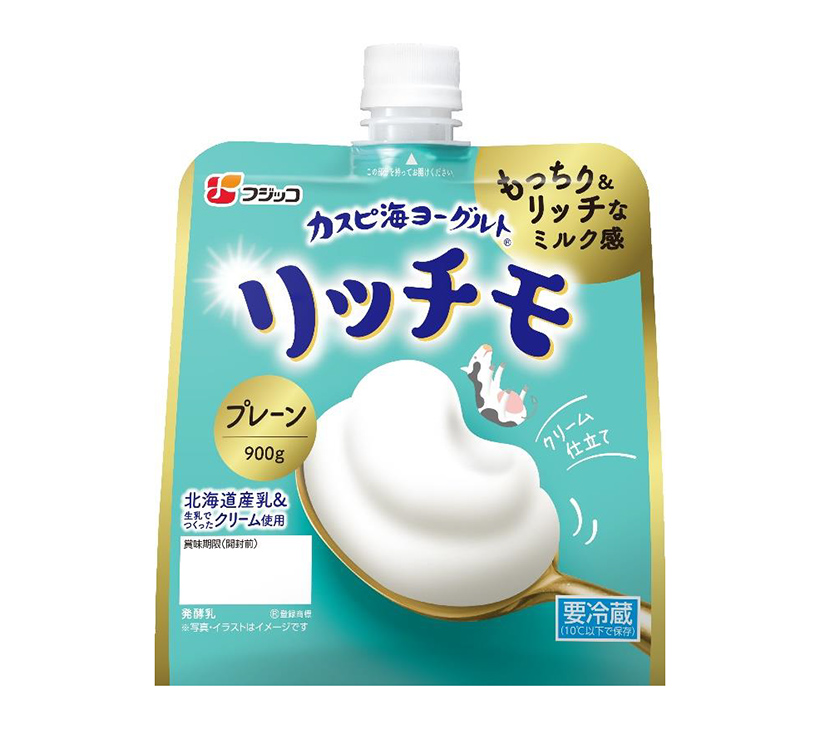 ヨーグルト・乳酸菌飲料特集：フジッコ　新食感「リッチモ」提案