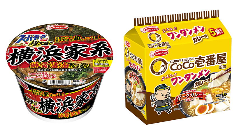 即席麺特集：エースコック　大盛りカップ活性化へ