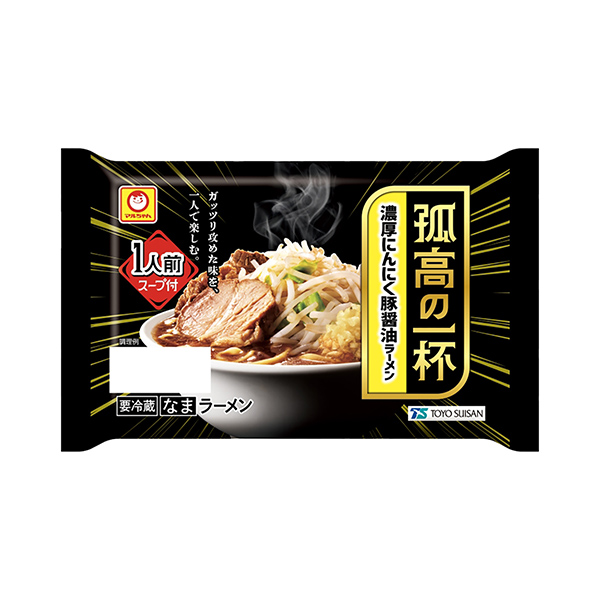 マルちゃん　孤高の一杯＜濃厚にんにく豚醤油＞ラーメン（東洋水産）2025年9…