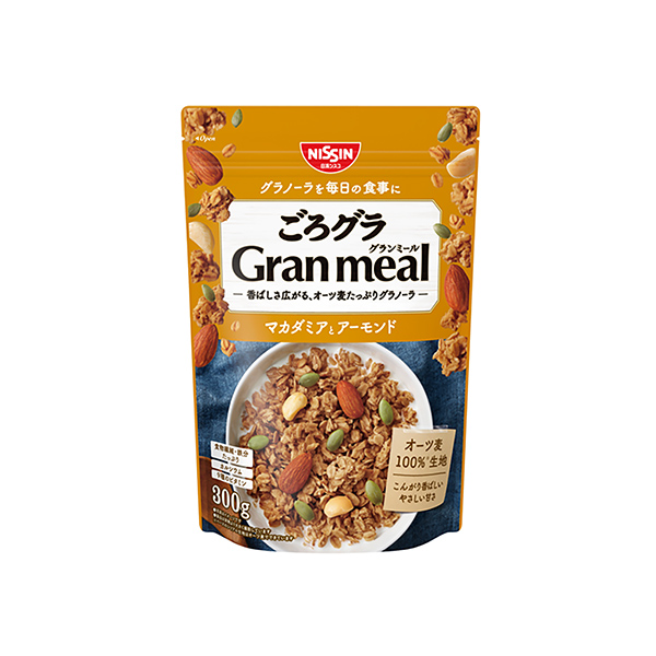 ごろグラ　Gran　meal＜マカダミアとアーモンド＞（日清シスコ）2025…