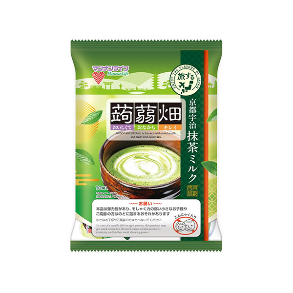 蒟蒻畑＜京都宇治抹茶ミルク＞（マンナンライフ）2025年9月1日発売
