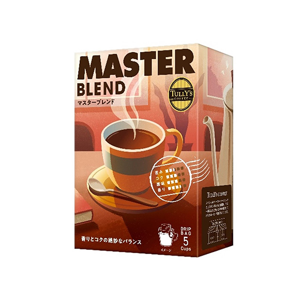 TULLY’S　COFFEE　＜マスターブレンド＞（伊藤園）2025年9月8…