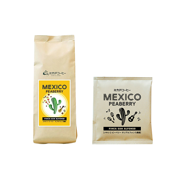 メキシコ　ピーベリーコーヒー（ミカド珈琲商会）2025年9月16日発売