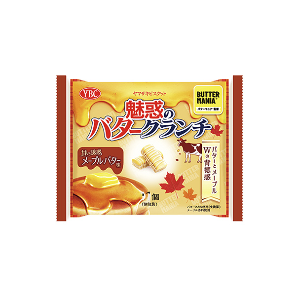 魅惑のバタークランチ　＜メープルバター味＞（ヤマザキビスケット）2025年9…