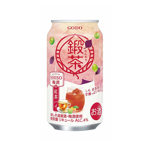 鍛茶　＜TAN　TAKA　TAN　SHISO梅酒の紅茶ハイ＞（合同酒精）20…
