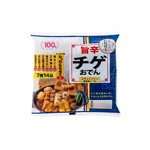 旨辛チゲおでん（かね貞）2025年9月14日発売