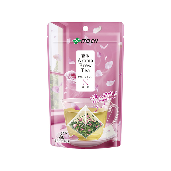 香るAroma　Brew　Tea　＜グリーンティー×ローズ＞（伊藤園）202…