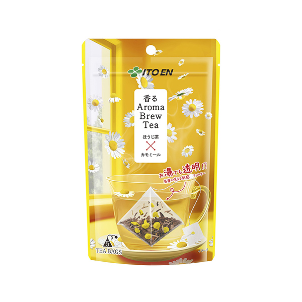 香るAroma　Brew　Tea　＜ほうじ茶×カモミール＞（伊藤園）2025…