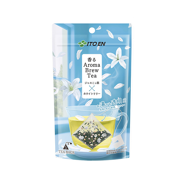 香るAroma　Brew　Tea　＜ジャスミン茶×ホワイトリリー＞（伊藤園）…