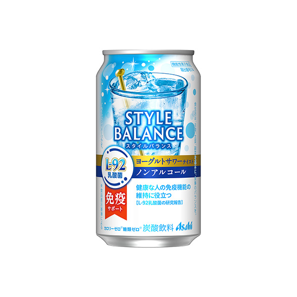 アサヒスタイルバランス　＜免疫サポートヨーグルトサワーテイストノンアルコール…