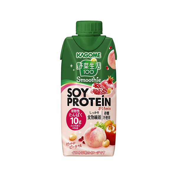 野菜生活100　Smoothie　SOY　PROTEIN　＜ざくろmix＞（…