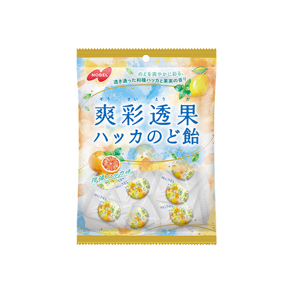爽彩透果ハッカのど飴（ノーベル製菓）2025年9月29日発売
