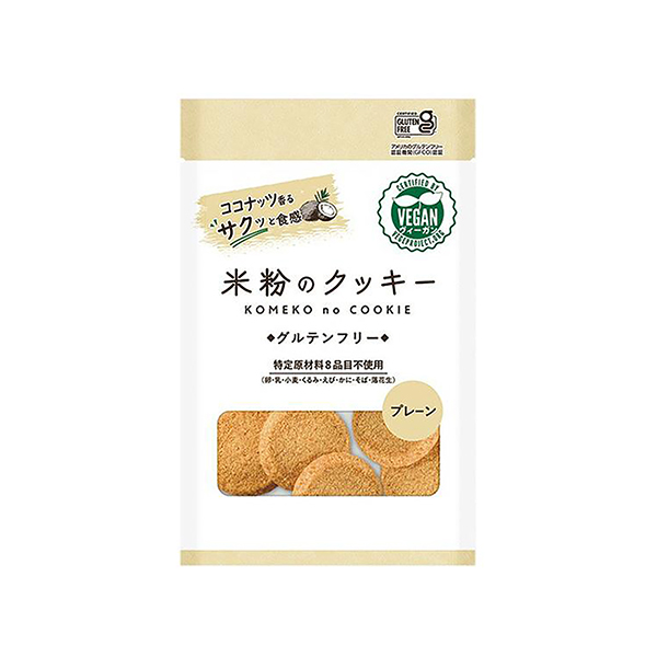 米粉のクッキー＜プレーン味＞（メロディアン）2025年9月下旬発売