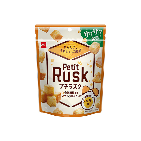 プチラスク<濃厚たまごのシュガー味>(おやつカンパニー)2025年9月15日…