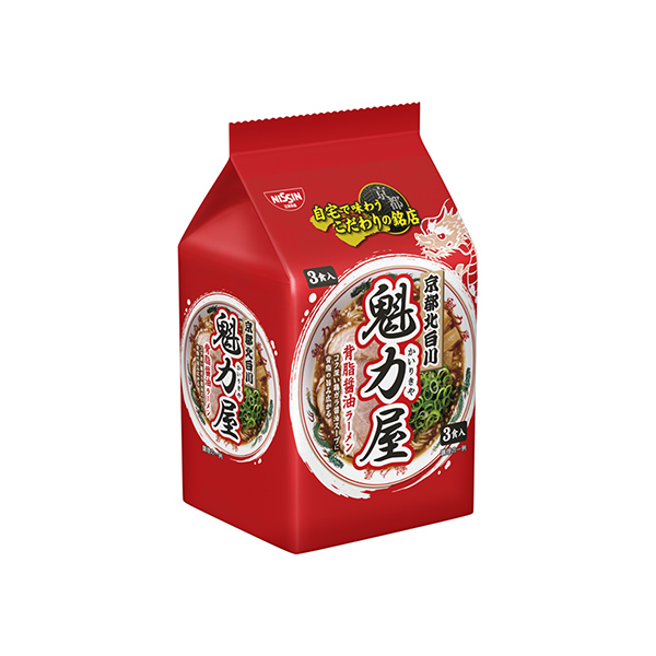 魁力屋監修 背脂醤油ラーメン(日清食品)2025年10月6日発売