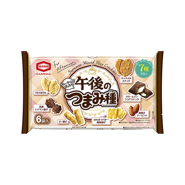 午後のつまみ種（亀田製菓）2025年9月下旬発売