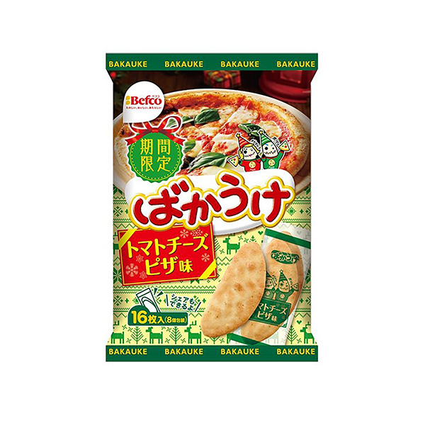 ばかうけ＜トマトチーズピザ味＞（栗山米菓）2025年10月13日発売