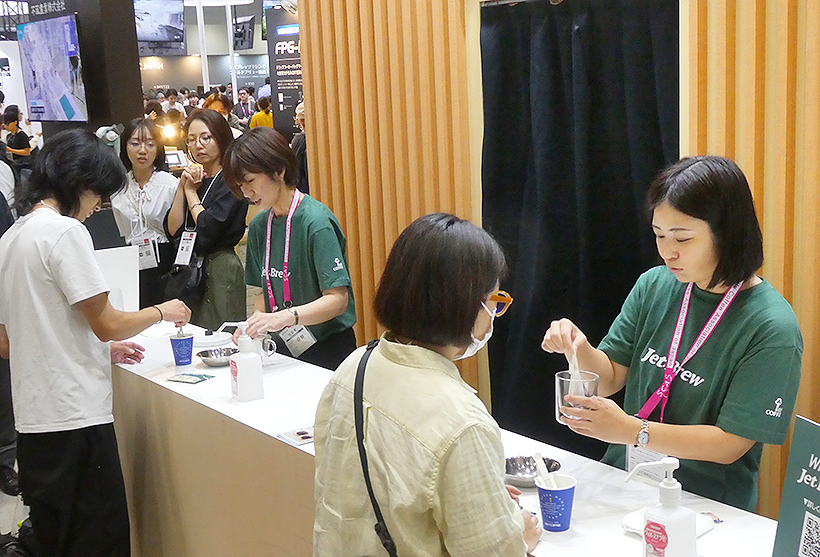 キーコーヒー、SCAJ出展　「JET BREW」体験　最短10秒でレギュラー…