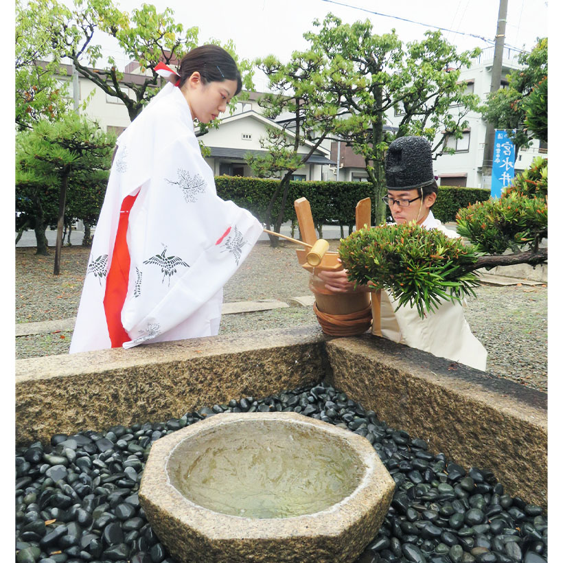 地域の食景色：にしのみや「宮水まつり」　感謝と酒造りへ精進誓う