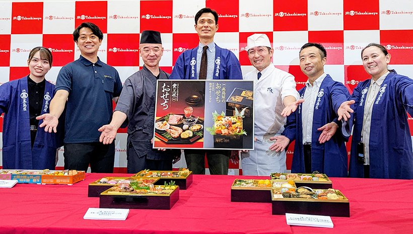 正月「おせち」商戦　プラスαで華やかに　スイーツ・フルーツなど組み合わせ