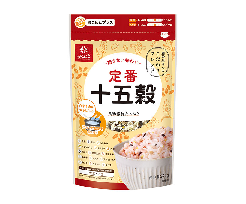 コメビジネス最前線特集：はくばく　大麦・雑穀は大きな伸び