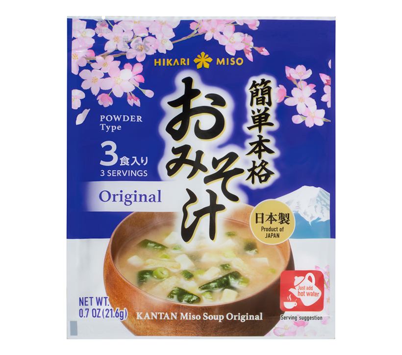 ひかり味噌、タイで販売開始　「簡単本格おみそ汁3食」