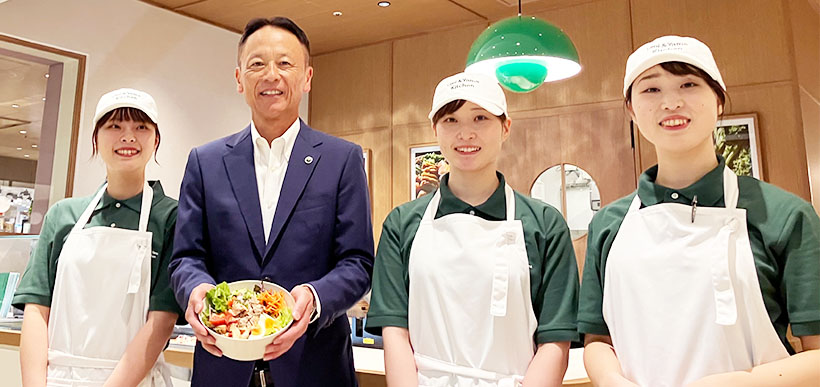 ロック・フィールド、新業態サラダ専門店オープン　日本各地の食材を多用