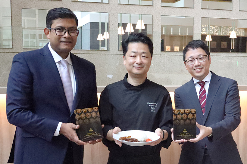 杉本食肉産業、ヒルトン名古屋とコラボ　地域密着プレミアムカレー発売