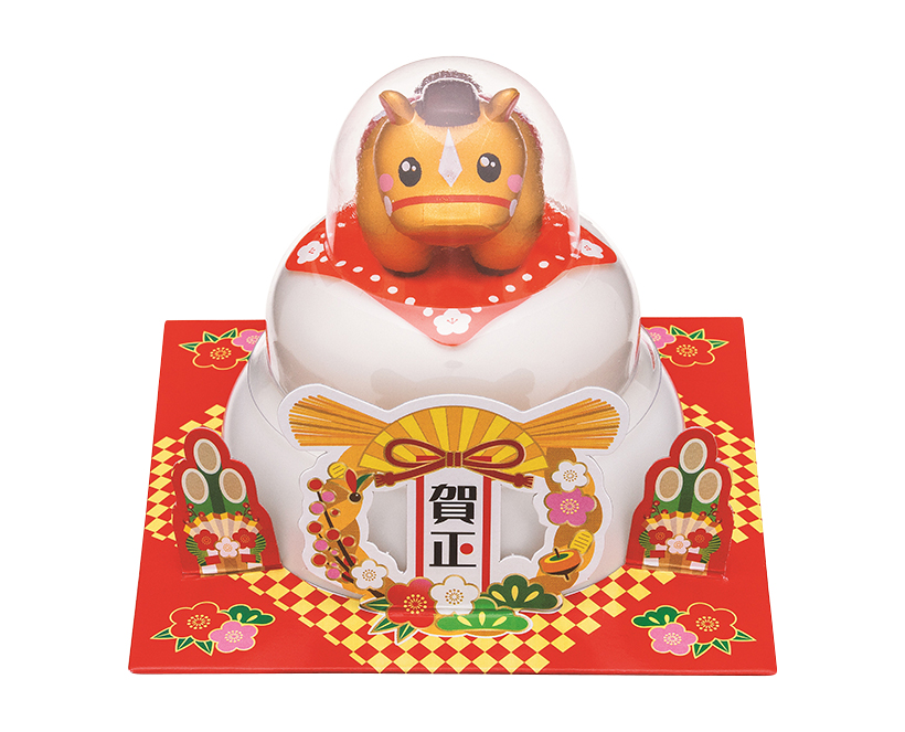 鏡もち特集：たいまつ食品　インテリア型2種投入